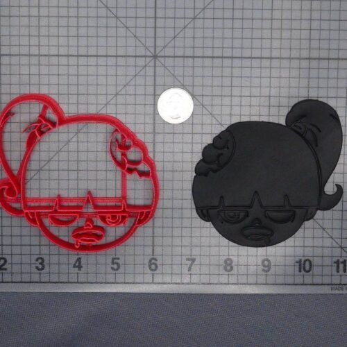 Halloween - Zombie Girl Head 266-D983 Cookie Cutter
