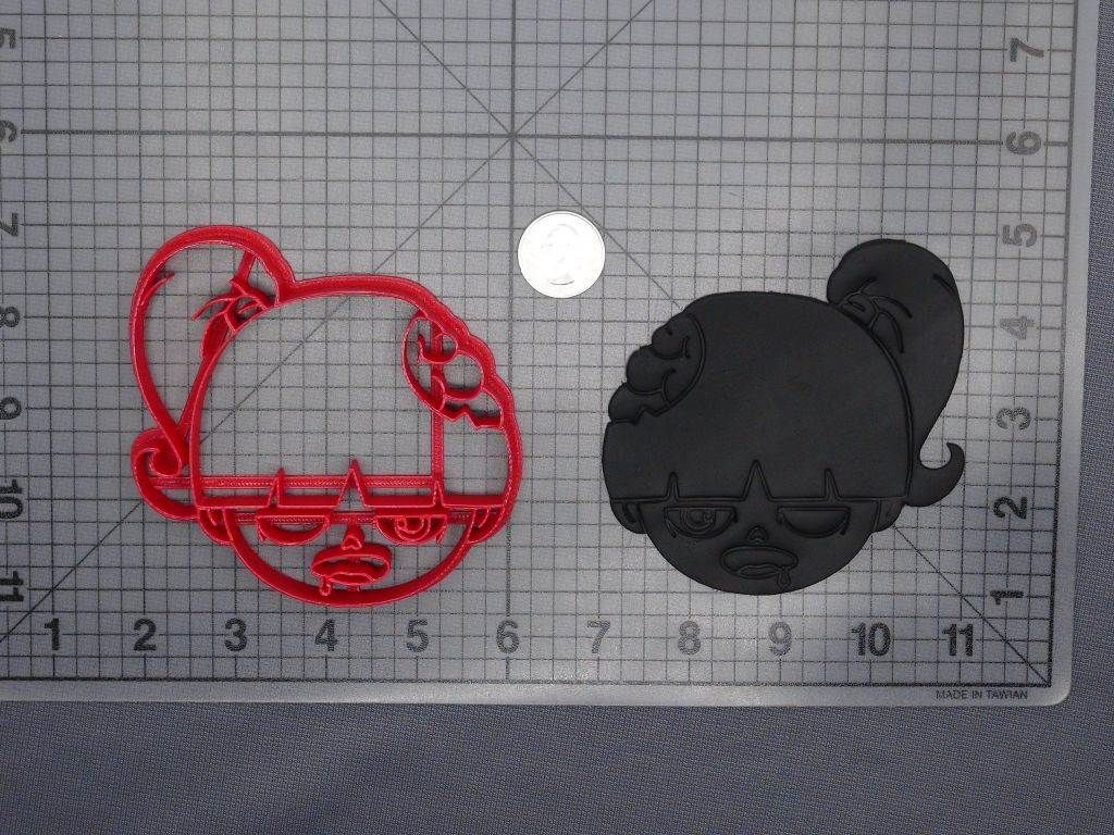 Halloween - Zombie Girl Head 266-D983 Cookie Cutter