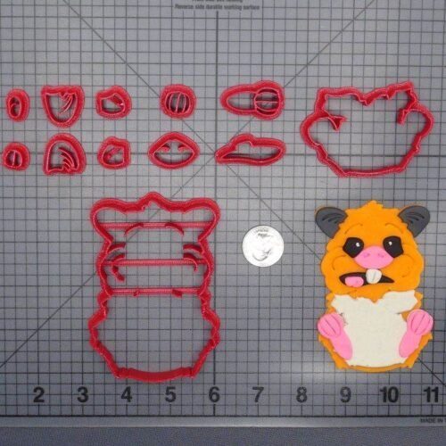 Hamster Body 266-D972 Cookie Cutter Set