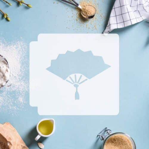 Japanese Fan 783-C919 Stencil