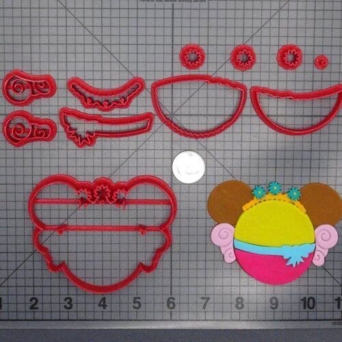 Mickey Mouse - Fancy Nancy 266-E334 Cookie Cutter Set