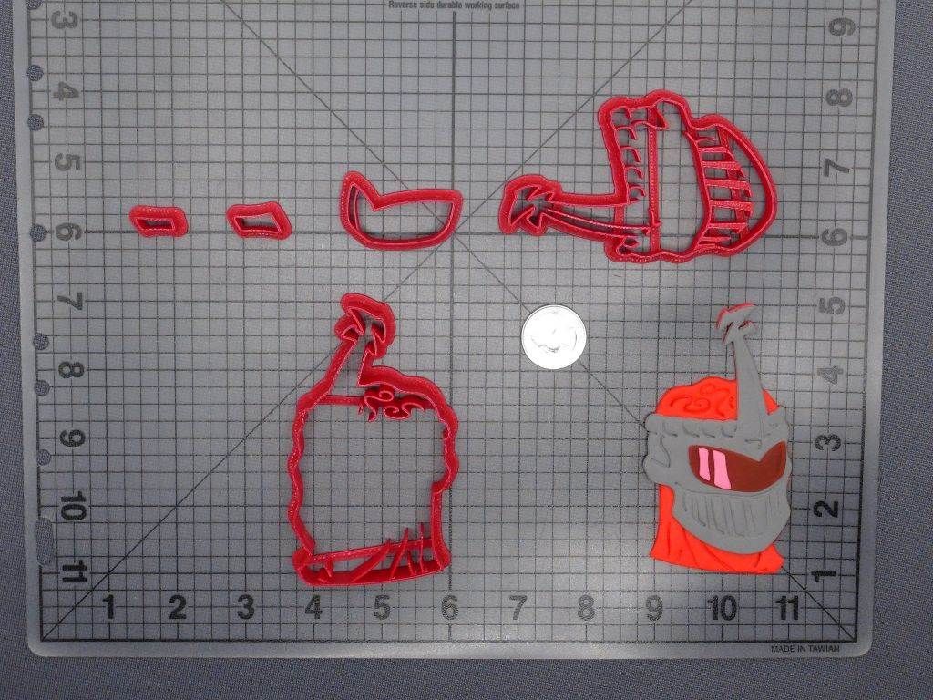Mighty Morphin Power Rangers - Lord Zedd Head 266-E292 Cookie Cutter Set
