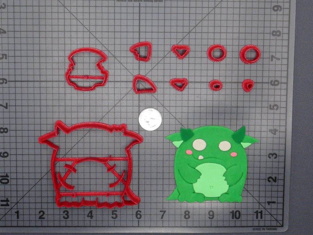 Monster 266-D852 Cookie Cutter Set