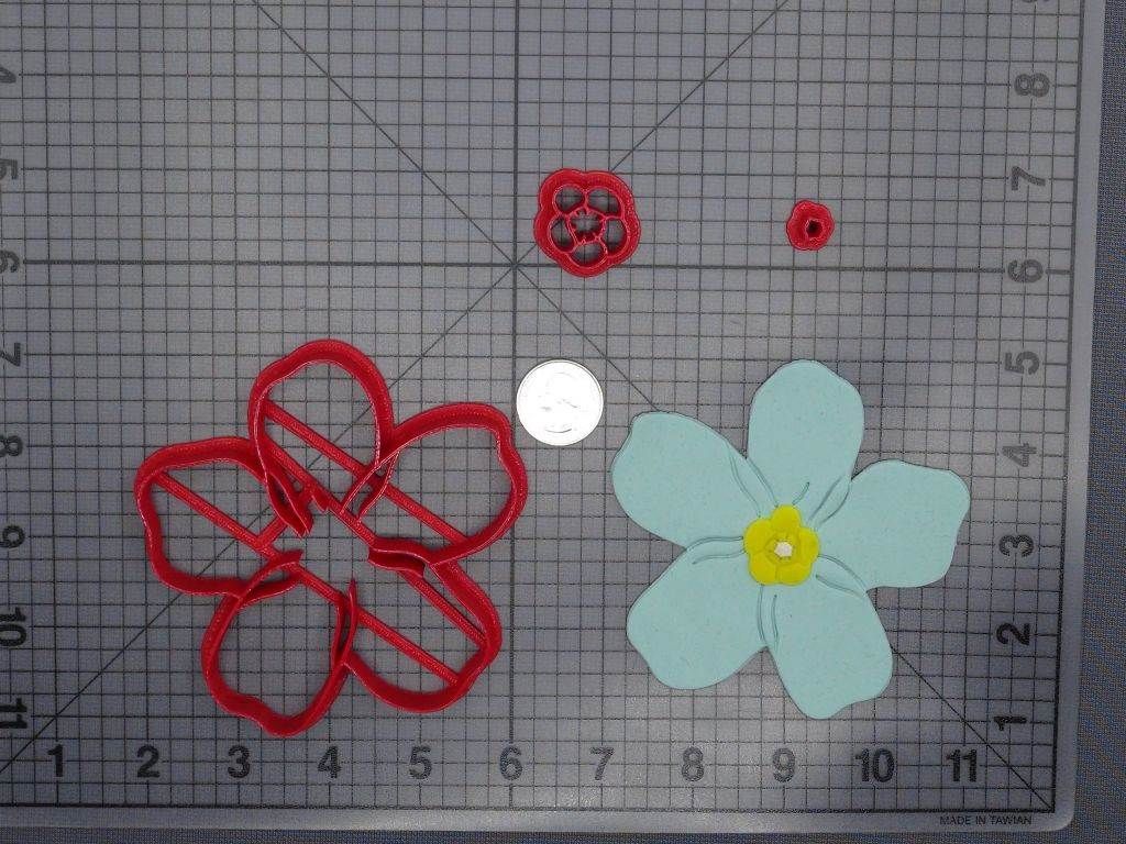 Periwinkle Flower 266-E062 Cookie Cutter Set