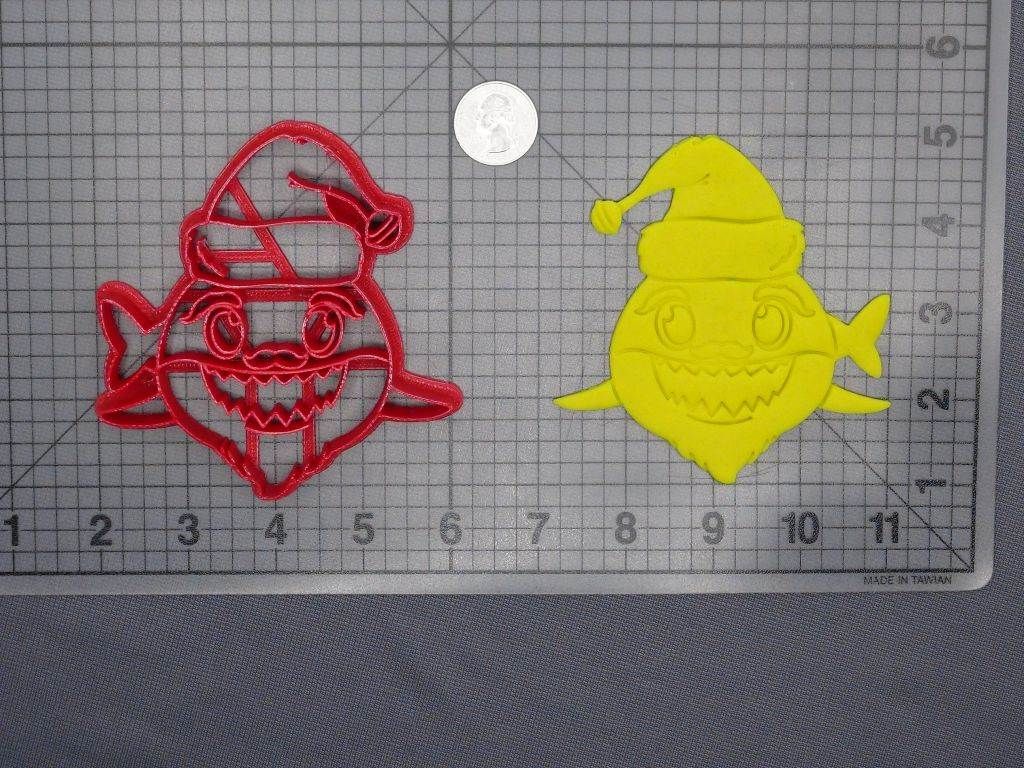 Pinkfong - Baby Shark Santa 266-E360 Cookie Cutter