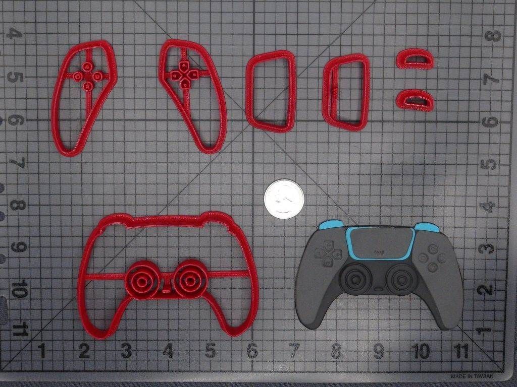 Playstation 5 Controller 266-E640 Cookie Cutter Set
