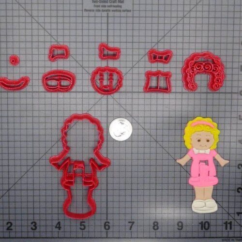Polly Pocket Body 266-E355 Cookie Cutter Set
