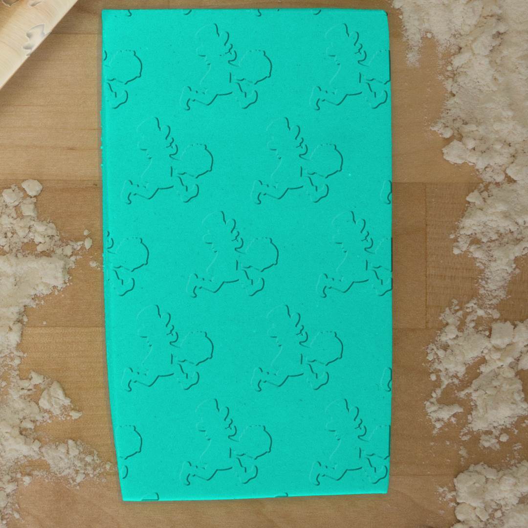St Patricks Day - Leprechaun and Pot of Gold 765-562 Rolling Pin