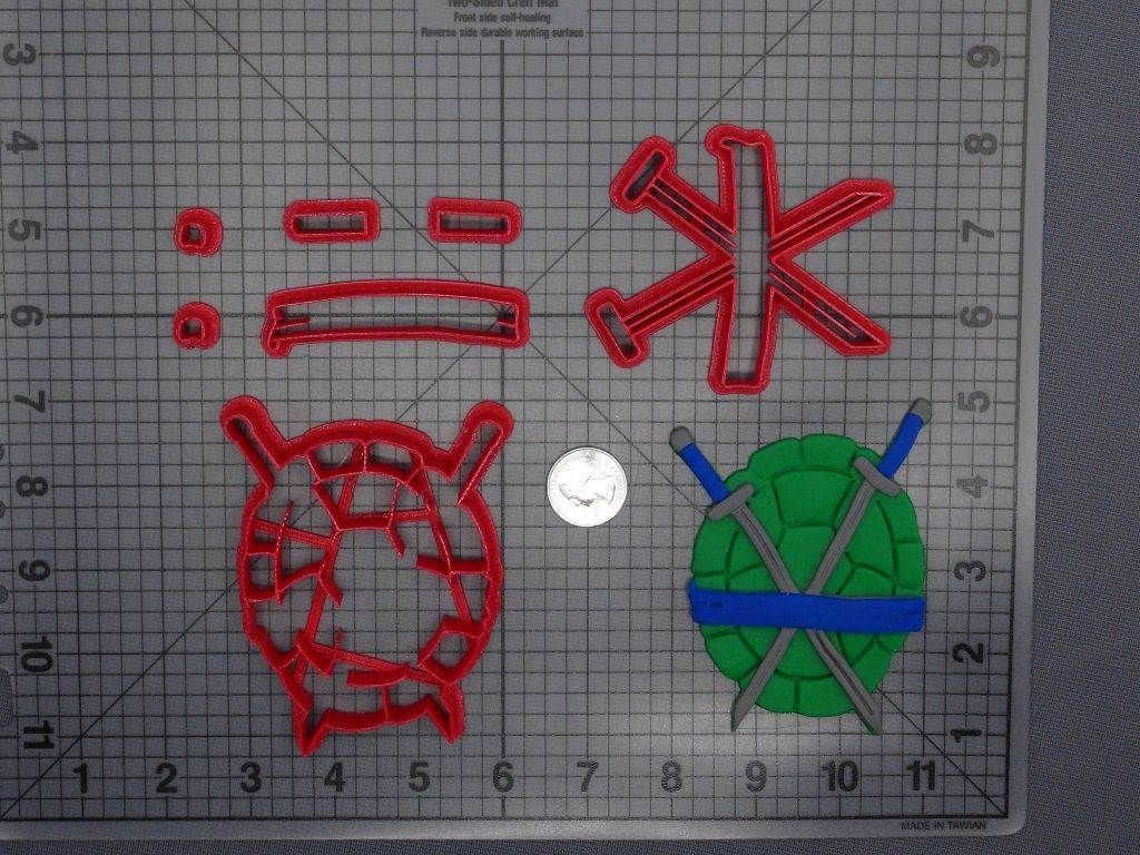 Teenage Mutant Ninja Turtle - Shell 266-E532 Cookie Cutter Set
