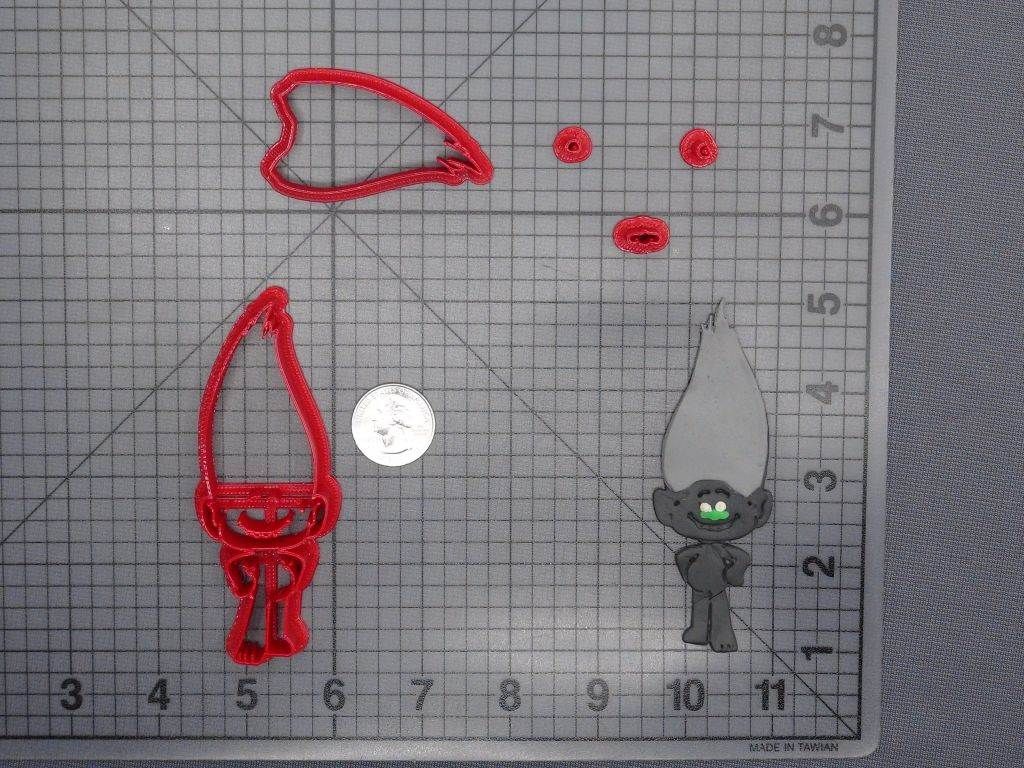 Trolls - Guy Diamond Body 266-E250 Cookie Cutter Set