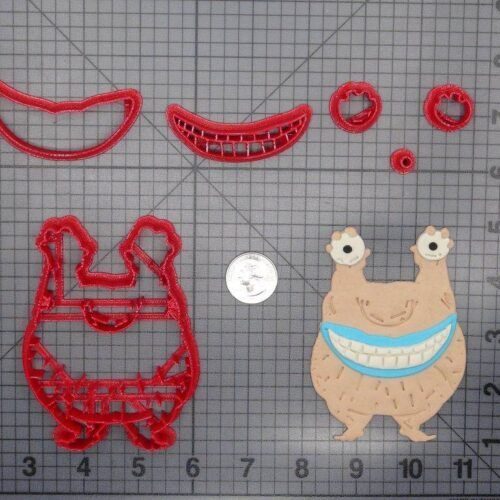 Aaahh Real Monsters - Krumm 266-E148 Cookie Cutter Set