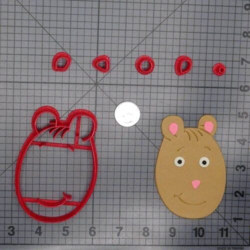Arthur - Brain Head 266-E657 Cookie Cutter Set
