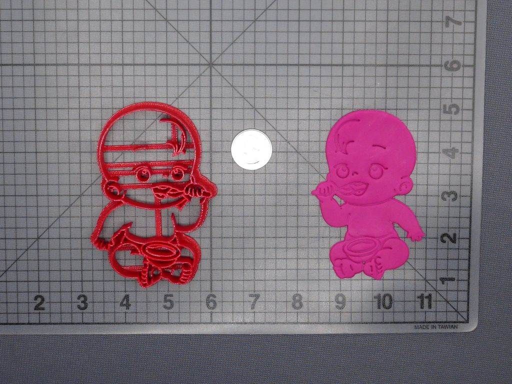 Baby Eating Body 266-D875 Cookie Cutter