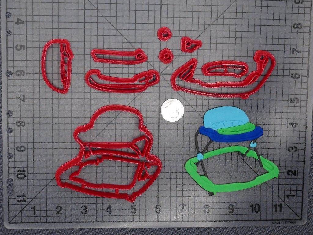 Baby Walker 266-E074 Cookie Cutter Set