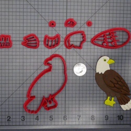 Bald Eagle Bird 266-E188 Cookie Cutter Set