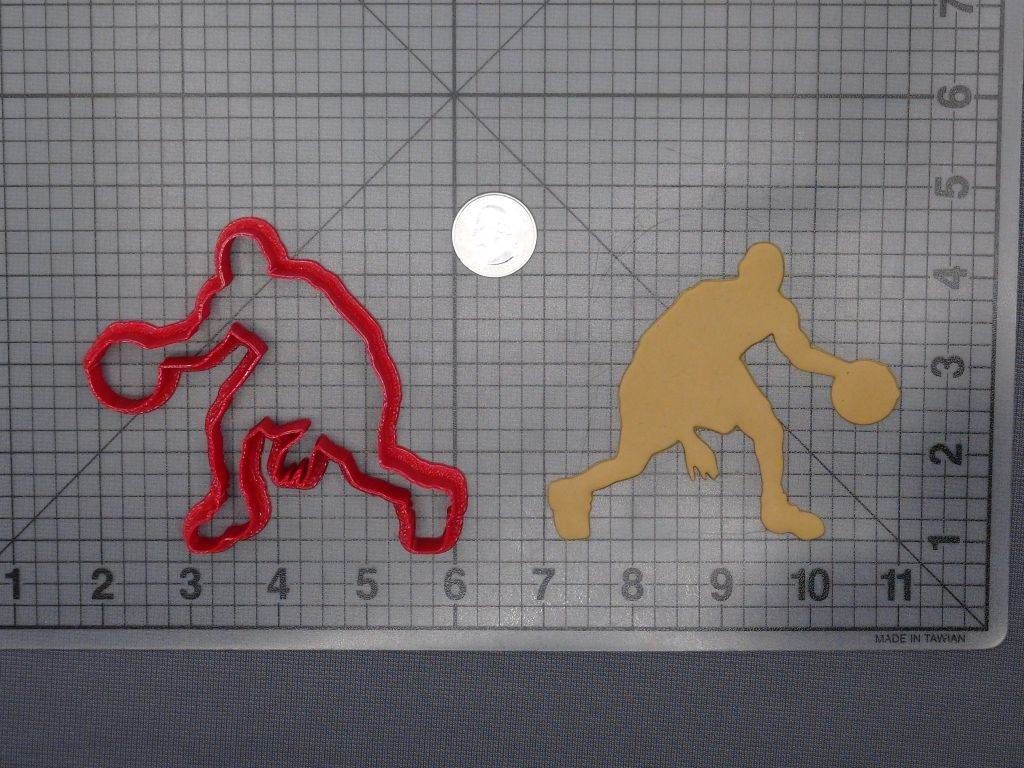Basketball Player 266-E230 Cookie Cutter Silhouette