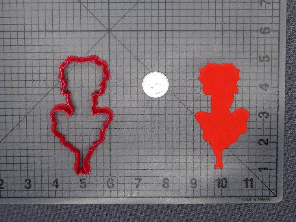 Betty Boop Body 266-E794 Cookie Cutter Silhouette
