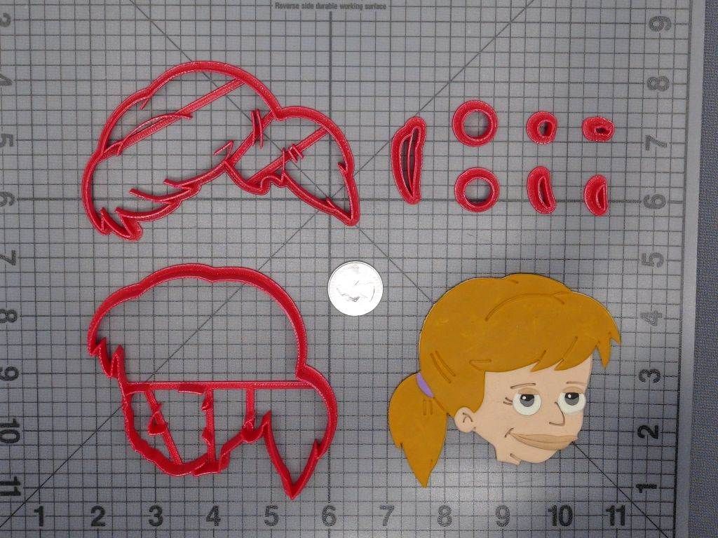 Big Mouth - Jessi Head 266-E593 Cookie Cutter Set