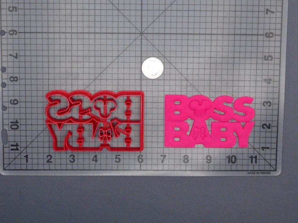 Boss Baby Girl Logo 266-E228 Cookie Cutter