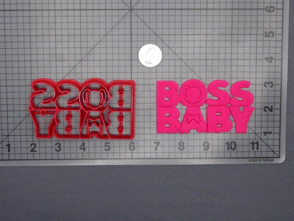 Boss Baby Girl Logo 266-E229 Cookie Cutter