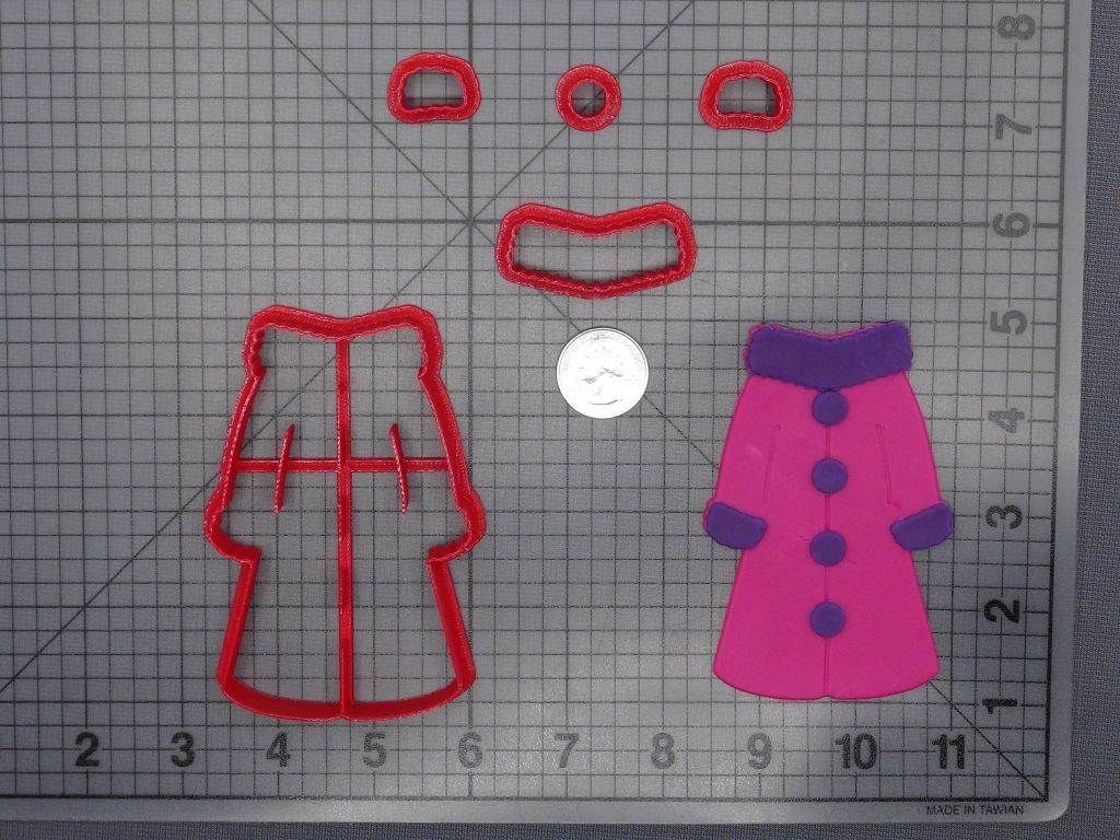 Coat 266-E348 Cookie Cutter Set