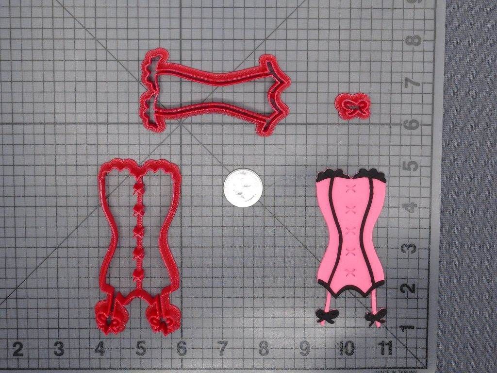 Corset Bra 266-E117 Cookie Cutter Set