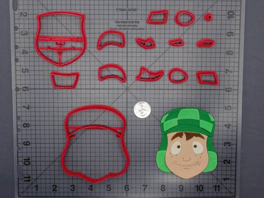 El Chavo Head 266-E882 Cookie Cutter Set
