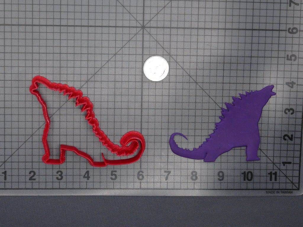 Godzilla 266-E874 Cookie Cutter Silhouette