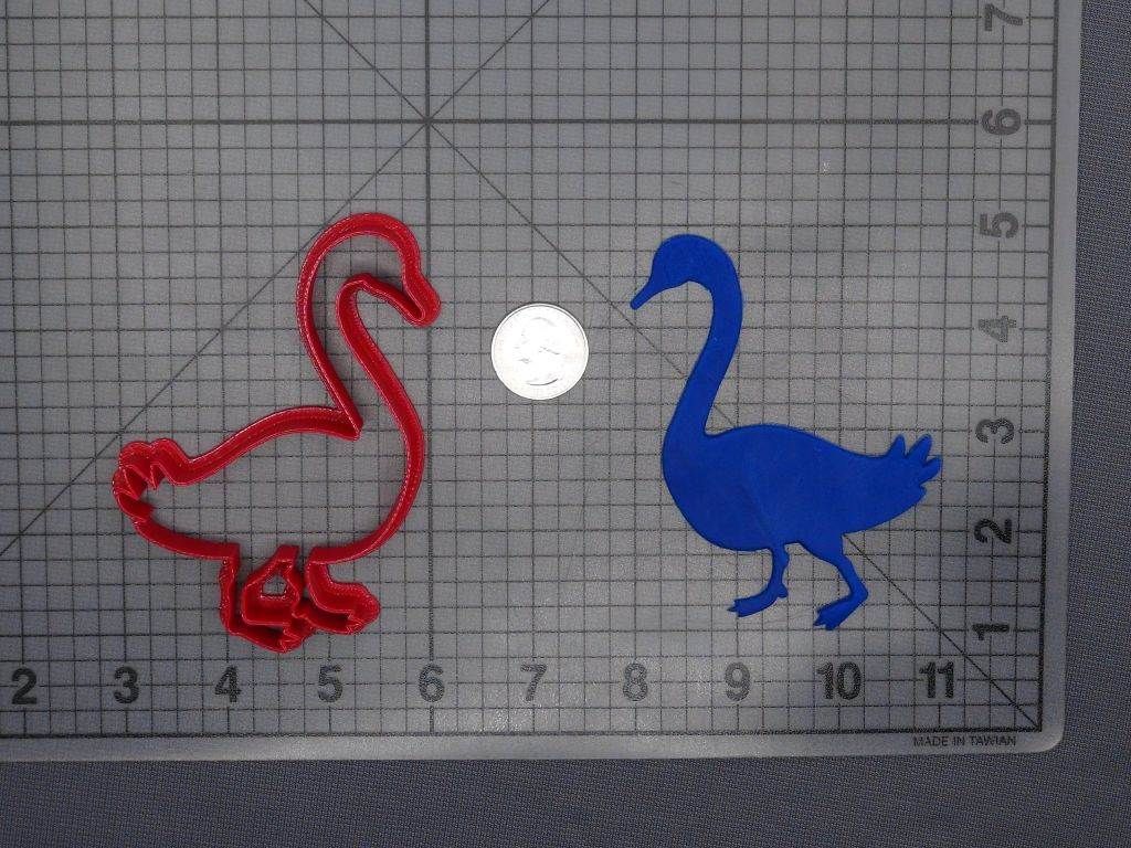 Goose Bird 266-E164 Cookie Cutter Silhouette