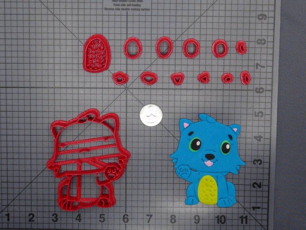 Hatchimals - Kittycan Cat 266-E845 Cookie Cutter Set