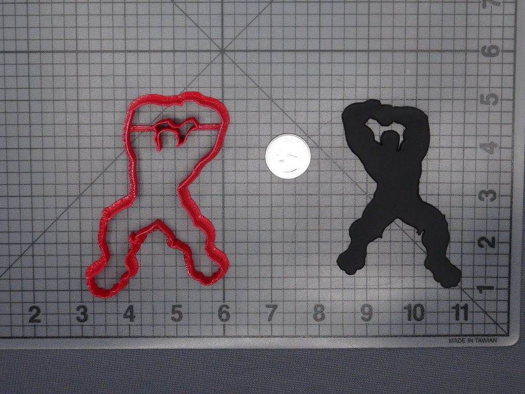 Hulk Body 266-E757 Cookie Cutter