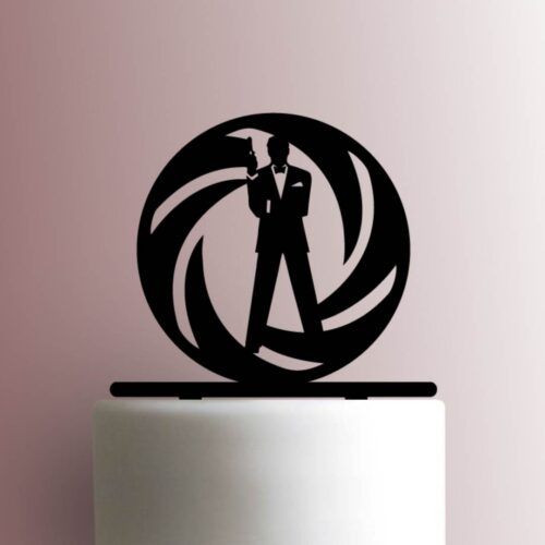 James Bond 225-A322 Cake Topper