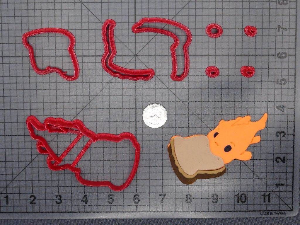 Lilo and Stitch - Pudge Fish 266-E730 Cookie Cutter Set