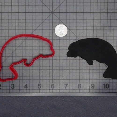 Manatee 266-E166 Cookie Cutter Silhouette