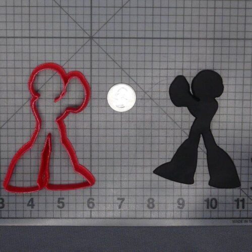 Mega Man 266-E613 Cookie Cutter Silhouette