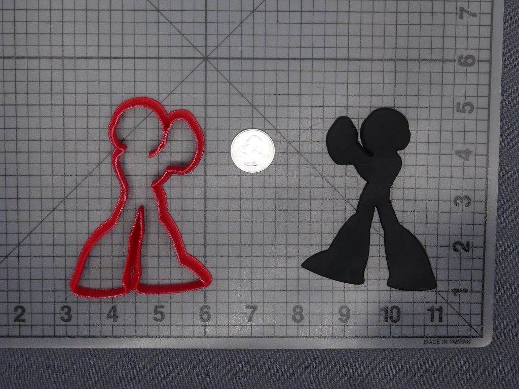 Mega Man 266-E613 Cookie Cutter Silhouette