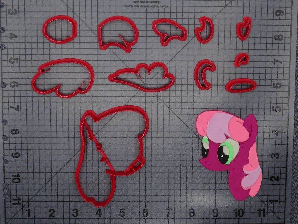 My Little Pony - Cheerilee Head 266-E692 Cookie Cutter Set