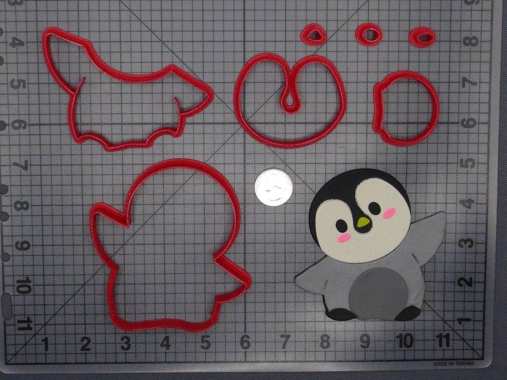 Penguin Body 266-D549 Cookie Cutter Set