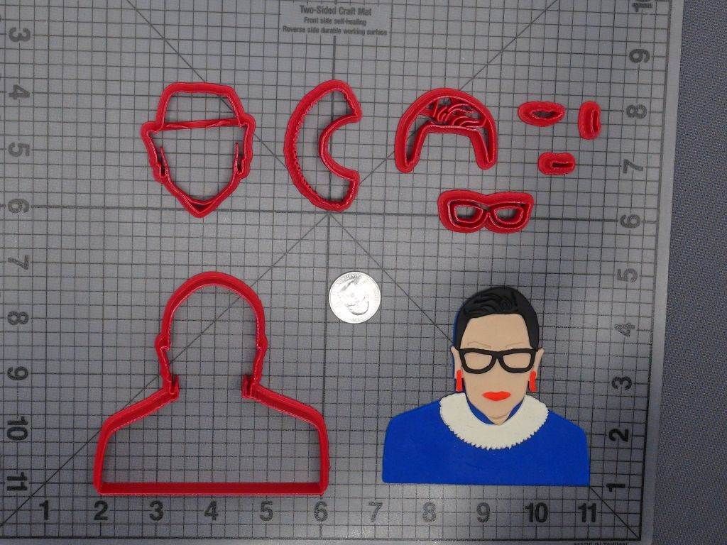 Ruth Bader Ginsburg 266-E748 Cookie Cutter Set