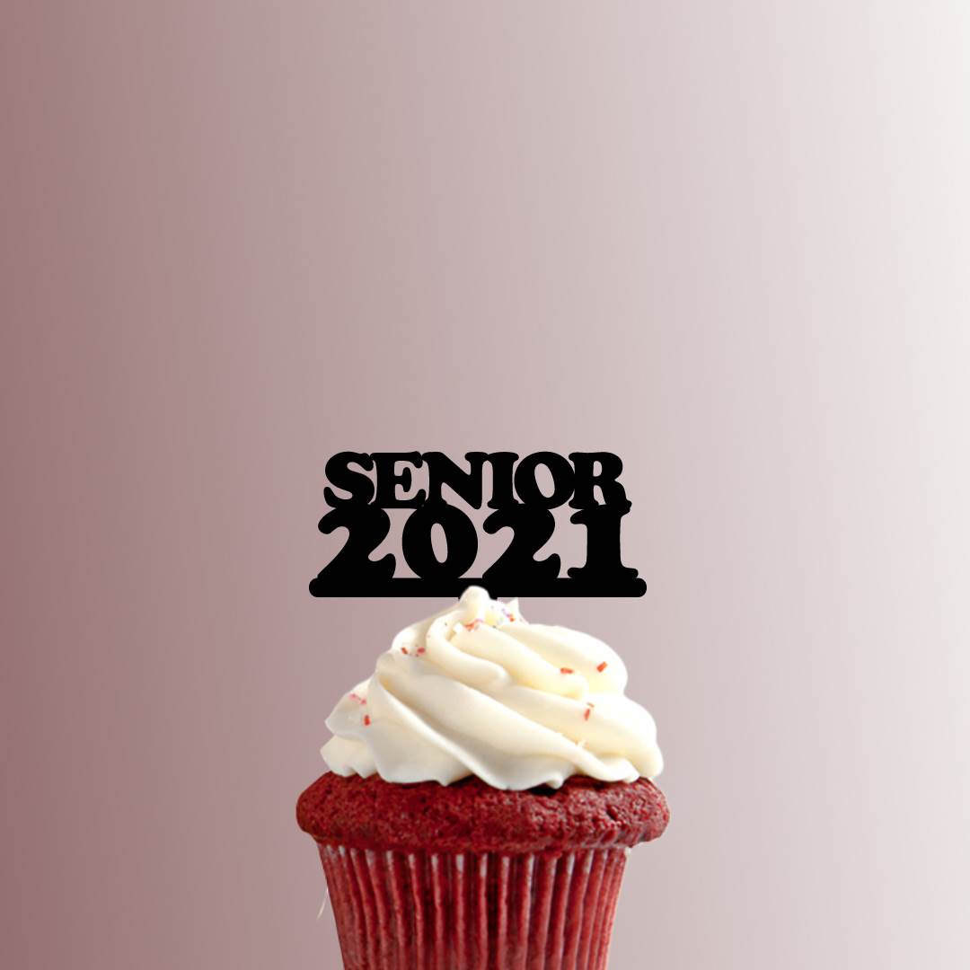 Senior 2021 228-339 Cupcake Topper