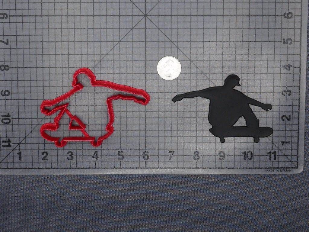 Skateboarder 266-E379 Cookie Cutter