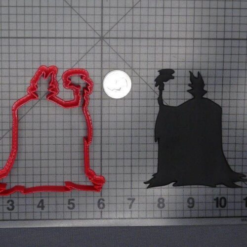 Sleeping Beauty - Maleficent Body 266-E725 Cookie Cutter Silhouette