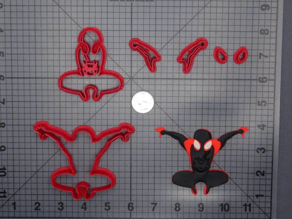 Spiderman - Miles Morales Body 266-E822 Cookie Cutter Set