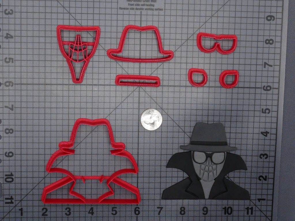 Spiderman - Noir Head 266-E813 Cookie Cutter Set