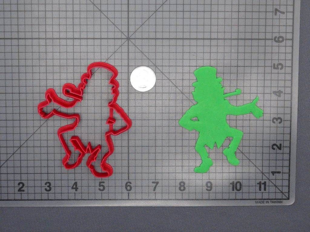 St Patricks Day - Leprechaun Body 266-E792 Cookie Cutter