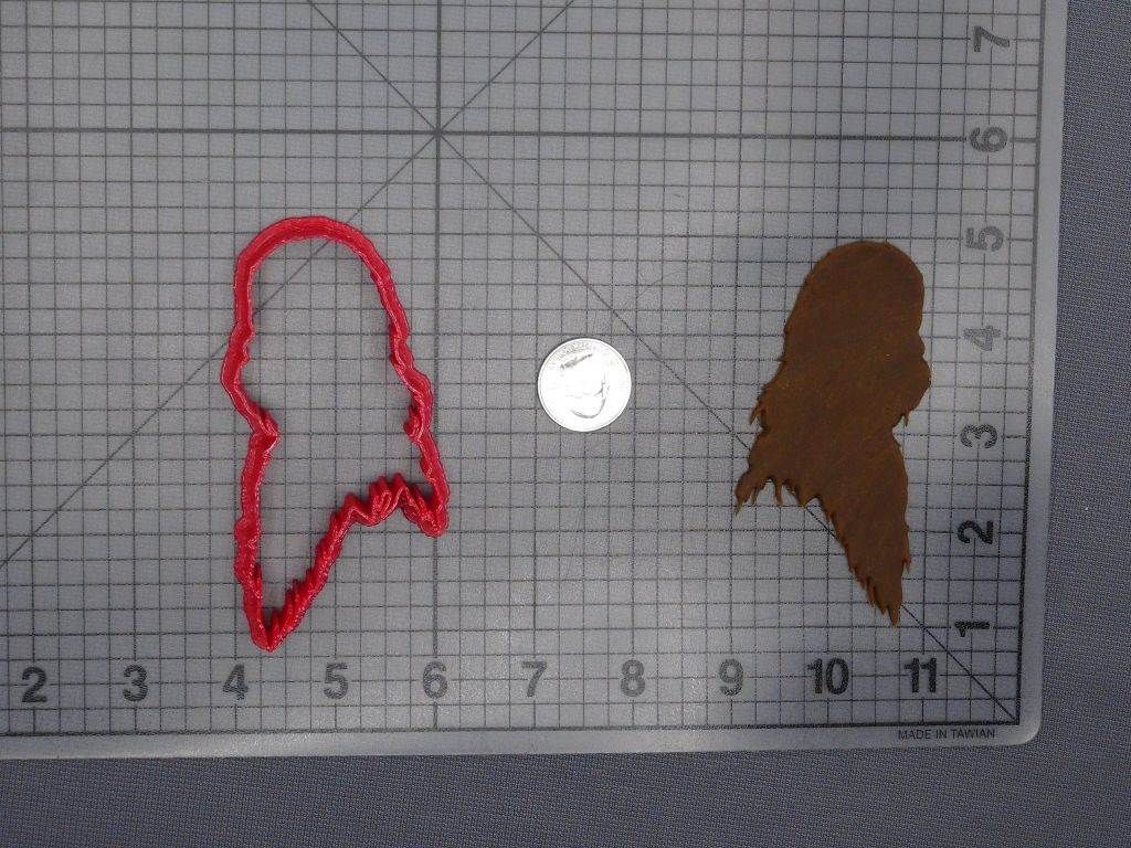 Star Wars - Chewbacca Head 266-E723 Cookie Cutter Silhouette