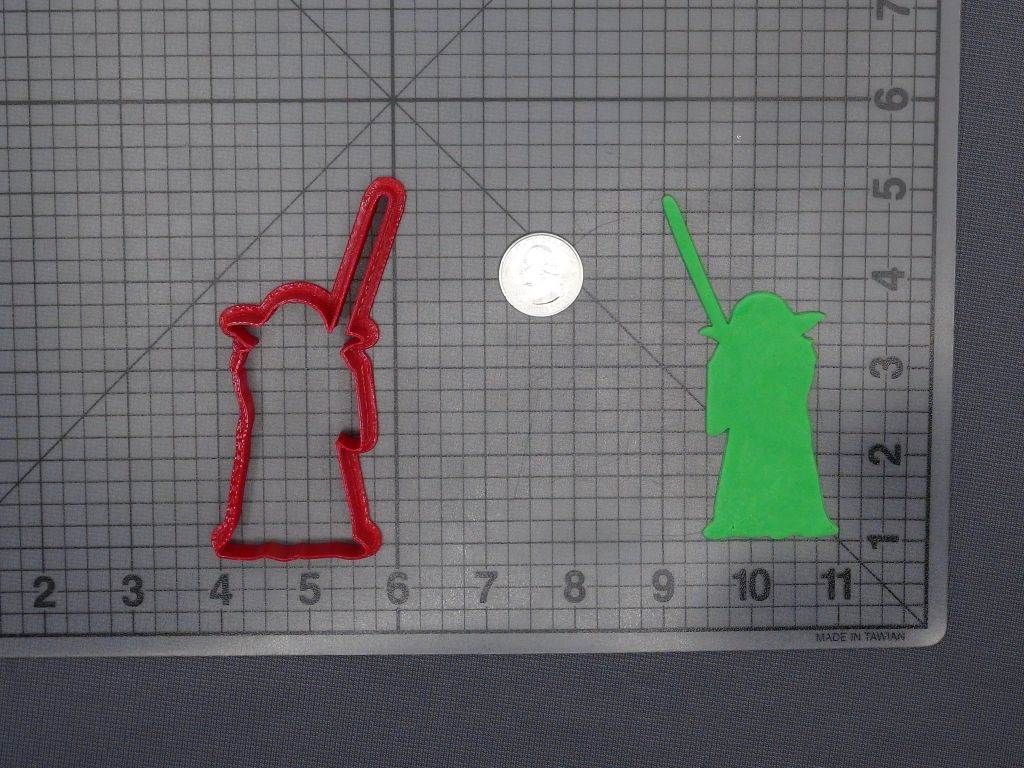 Star Wars - Yoda Body 266-E724 Cookie Cutter Silhouette