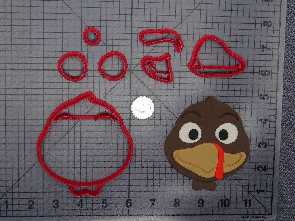 Thanksgiving - Turkey Head 266-C424 Cookie Cutter Set