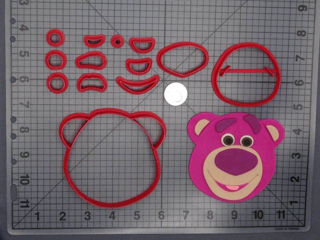 Toy Story - Lotso Bear Head 266-E729 Cookie Cutter Set