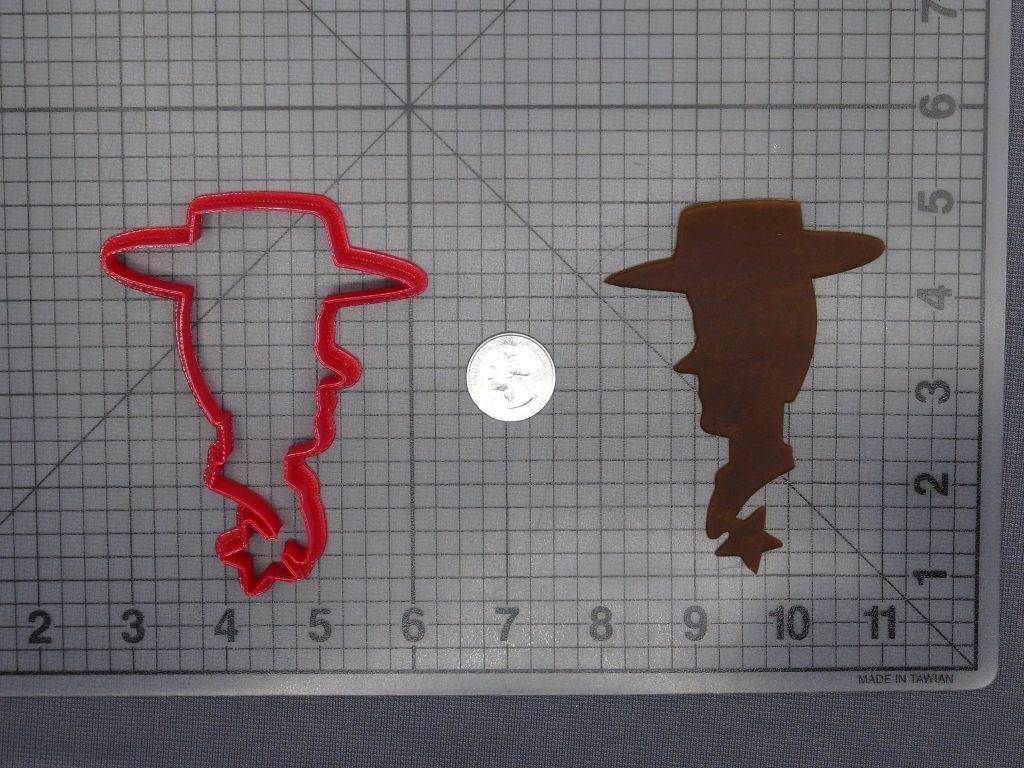 Toy Story - Woody Head 266-E830 Cookie Cutter Silhouette